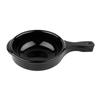 GET HSB-112-BK Black Elegance Melamine 12oz 5.25in dia. Soup Bowl - 2dz 