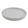 GET INF116 Infuse Natural Stone Melamine 12in dia. Edge Rim Plate-8 Each 
