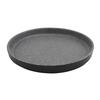 GET INF214 Infuse Grey Melamine 8.3in dia. Edge Rim Plate - 1dz 