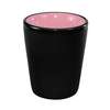 International Tableware, Inc Hilo Black/Pink 1-1/2oz Porcelain Shot Cup - 81122-26/05MF-05C 