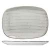 International Tableware, Inc Rotana Stone 14in x 9-1/2in Ceramic Oblong Platter - RT-14-ST 