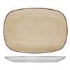 International Tableware, Inc Rotana Wheat 14in x 9-1/2in Ceramic Oblong Platter - RT-14-WH 