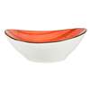 International Tableware, Inc Rotana Ruby 3-1/2oz Ceramic Oval Bowl - RT-15-RU 