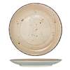 International Tableware, Inc Rotana Wheat 7in Diameter Ceramic Coupe Plate - RT-7-WH 