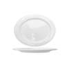 International Tableware, Inc Amsterdam Bright White 10-5/8inx7-3/8in Porcelain Oval Platter - AM-12 