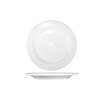 International Tableware, Inc Amsterdam Bright White 8-7/8in Diameter Porcelain Plate - AM-8 