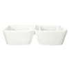 International Tableware, Inc Elite (2) 10oz Compartment Porcelain Bowl Dish - EL-222 