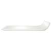International Tableware, Inc Bright White 12in Porcelain Rectangular Slider Tray - SL-120 