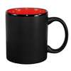 International Tableware, Inc Hilo Black/Red 11oz Porcelain Mug - 87168-2904/05MF-05C 