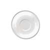 International Tableware, Inc Cancun European White 6-1/8in Ceramic Latte Saucer - 822-02S 