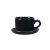 International Tableware, Inc Cancun Black 14oz Ceramic Latte Cup - 822-05 