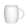 International Tableware, Inc European White 14oz Ceramic Puget Barrel Mug - 82401 