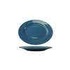 International Tableware, Inc Cancun Light Blue 12-1/2in x 9in Ceramic Platter - CA-14-LB 