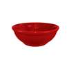 International Tableware, Inc Cancun Crimson Red 12-1/2oz Ceramic Oatmeal/Nappie Bowl - CA-15-CR 