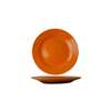 International Tableware, Inc Cancun Orange 12in Diameter Ceramic Plate - CA-21-O 