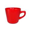 International Tableware, Inc Cancun Crimson Red 7oz Ceramic Tall Cup - CA-1-CR 