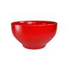 International Tableware, Inc Cancun Crimson Red 15oz Ceramic Footed Bowl - CA-43-CR 