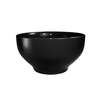 International Tableware, Inc Cancun Black 140oz Ceramic Footed Bowl - CA-45-B 
