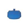 International Tableware, Inc Cancun Light Blue 14oz Diamater Ceramic Sugar Bowl - CA-61-LB 
