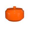International Tableware, Inc Cancun Orange 14oz Ceramic Sugar Bowl - CA-61-O 