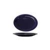 International Tableware, Inc Cancun Cobalt Blue 13-1/4in x 10-3/8in Ceramic Platter - 1dz - CAN-14-CB 