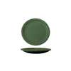 International Tableware, Inc Cancun Green 7-1/4in Diameter Ceramic Plate - CAN-7-G 