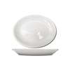 International Tableware, Inc Dover European White 9-5/8in x 7-1/2in Porcelain Plate - TN-34/DO-34 