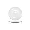 International Tableware, Inc Dover European White 7-1/4in Dia. Porcelain Cappuccino Saucer - DO-68 