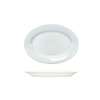 International Tableware, Inc Dover European White 13-3/8in x 9-1/2in Porcelain Plate - DO-85 