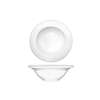 International Tableware, Inc Dresden Bright White 10-1/2oz Porcelain Grapefruit Bowl - DR-10 