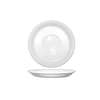 International Tableware, Inc Dresden Bright White 6-1/2in Diameter Porcelain Saucer - DR-2 