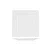 International Tableware, Inc Elite Bright White 10-3/4inx10-3/4in Porcelain Wide Rim Plate - EL-10 