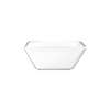 International Tableware, Inc EL-15 Elite Bright White 15oz Porcelain Square Bowl 