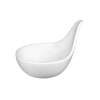 International Tableware, Inc Bright White 1-3/4oz Porcelain Round Sampling Bowl - FA-400 