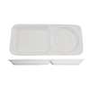 International Tableware, Inc Bright White 14-1/2in x 6-5/8in Porcelain Soup/Sandwich Plate - FAW-1460 