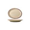International Tableware, Inc Granada American White 11-1/2in x 9-1/4in Ceramic Platter - GR-13 