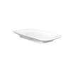 International Tableware, Inc Pacific Bright White 7inx3in Porcelain Rectangular Sauce Plate - MD-117 