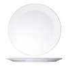 International Tableware, Inc Chef's Palette Bright White 12in Diameter Porcelain Plate - PL-120 