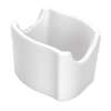 International Tableware, Inc Rhapsody Bright White 3-1/4in Porcelain Sugar Packet Holder - RA-225 