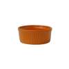 International Tableware, Inc Buffet Orange 3oz Ceramic Fluted Ramekin - RAMF-3-O 