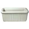 International Tableware, Inc Roma American White 5in x 3-1/4in Ceramic Sugar Packet Holder - RO-226-AW 