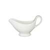 International Tableware, Inc Bright White 12oz Porcelain Sauce Boat - SB-8-EW 