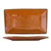 International Tableware, Inc Savannah Terracotta 12in x 7in Stoneware Rectangular Platter - SV-127-TE 