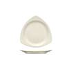 International Tableware, Inc Roma American White 7-1/4in Triangle Stoneware-Ceramic Plate - TR-7-AW 
