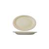 International Tableware, Inc Valencia American White 13-1/4in x 10-3/8in Ceramic Platter - VA-14 