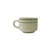 International Tableware, Inc Verona American White 7-1/2oz Ceramic Cup - VE-23 