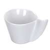 International Tableware, Inc Vale White 3oz Porcelain Organic Round A.D. Cup - VL-35 