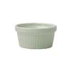 International Tableware, Inc European White 3oz Porcelain Fluted Ramekin - RAMF-3-EW 