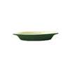 International Tableware, Inc European White/Green 8oz Stoneware Welsh Rarebit - WRO-8-EW-G 