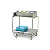 Lakeside Stainless Steel Angle Frame Tray & Silver Cart - 216 